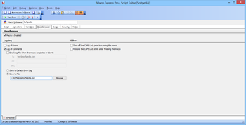 Macro Express Pro screenshot 4