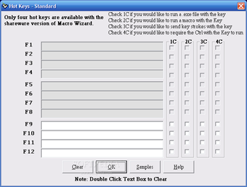 Macro Keyboard Mouse Recorder Wizard screenshot 2