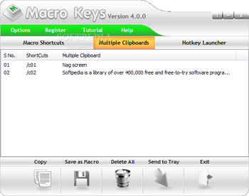 Macro Keys screenshot 3
