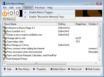 Macro Magic screenshot 2