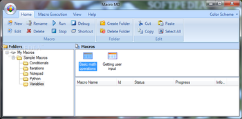 Macro MD screenshot