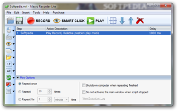 Macro Recorder Lite screenshot