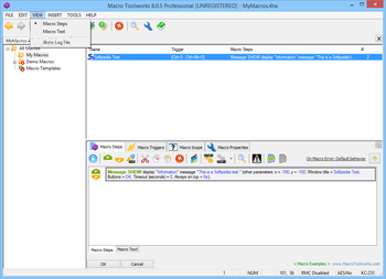 Macro ToolWorks Professional Edition screenshot 7