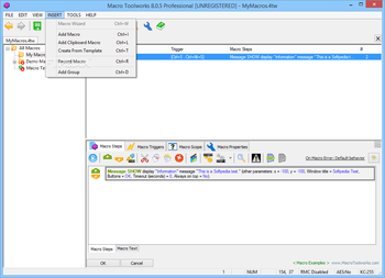 Macro ToolWorks Professional Edition screenshot 8