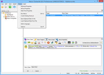 Macro ToolWorks Professional Edition screenshot 9
