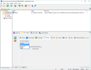 Macro ToolWorks Standard Edition screenshot 10