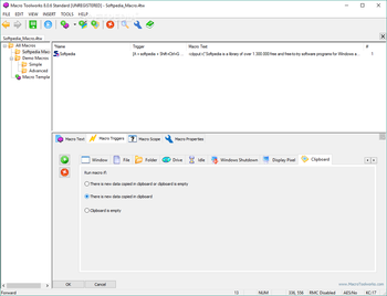Macro ToolWorks Standard Edition screenshot 16
