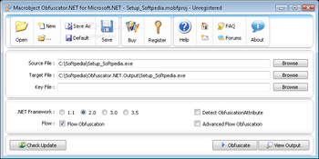 Macrobject Obfuscator.NET screenshot