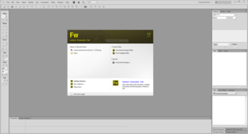 Macromedia Fireworks MX screenshot