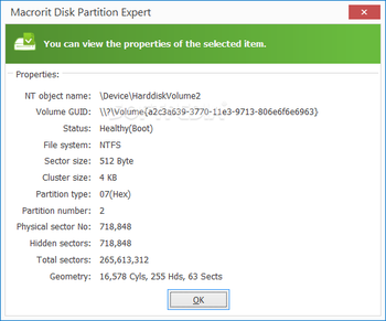 Macrorit Disk Partition Expert Free Edition screenshot 7