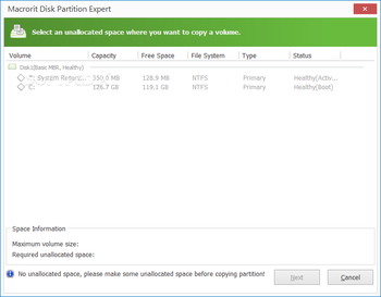 Macrorit Disk Partition Expert Free Edition Portable screenshot 3