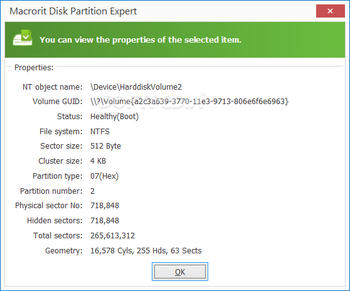 Macrorit Disk Partition Expert Free Edition Portable screenshot 7