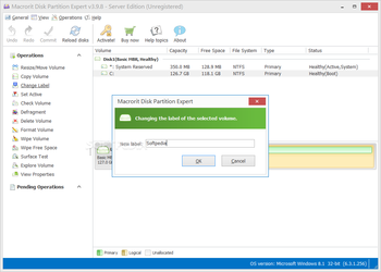 Macrorit Disk Partition Expert Server Edition Portable screenshot 4