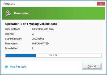 Macrorit Disk Partition Wiper screenshot 3