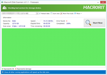 Macrorit Disk Scanner Portable screenshot