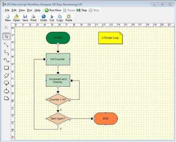 MacroScript Workflow Designer screenshot