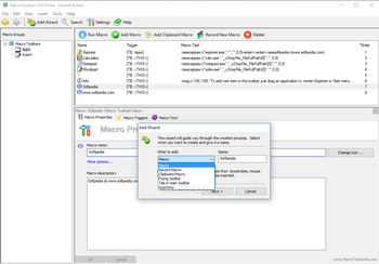 MacroToolbar Free Edition screenshot 5