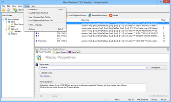 MacroToolbar Standard Edition screenshot 6