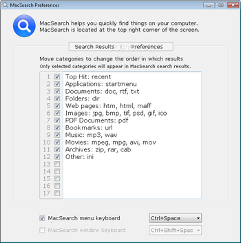 MacSearch screenshot 2