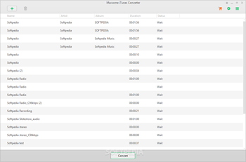 Macsome iTunes Converter screenshot