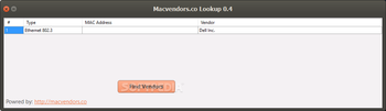 Macvendors.co Lookup screenshot