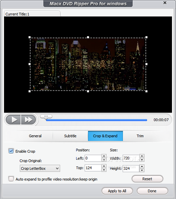 MacX DVD Ripper Pro for Windows screenshot 4