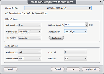 MacX DVD Ripper Pro for Windows screenshot 6