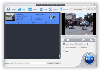 MacX HD Video Converter Pro screenshot