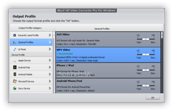 MacX HD Video Converter Pro screenshot 4