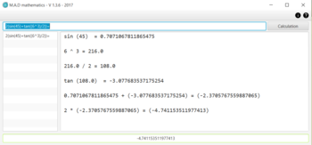 M.A.D Mathematics screenshot