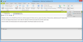 MadCap Contributor (formerly MadCap X-Edit) screenshot 6