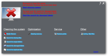 Madly System Care screenshot