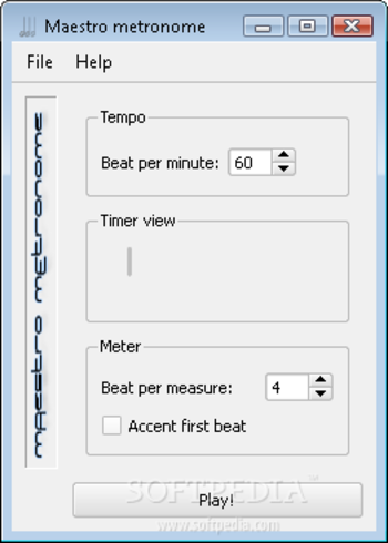 Maestro Metronome screenshot