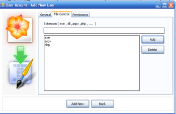 Maftoox Ftp Server screenshot 2