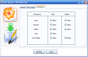 Maftoox Ftp Server screenshot 3
