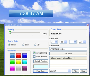 Magic Alarm Clock screenshot