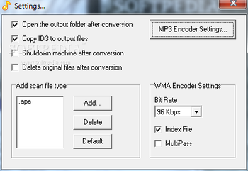 Magic APE FLAC to MP3 Converter screenshot 3