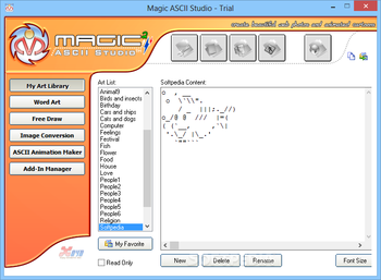 Magic ASCII Studio screenshot