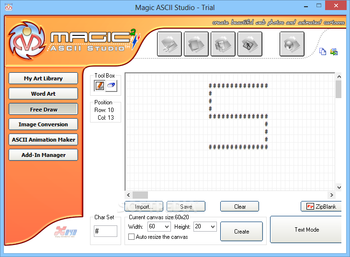 Magic ASCII Studio screenshot 3