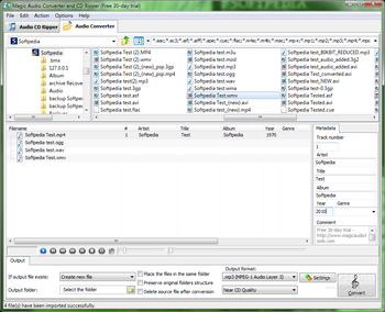 Magic Audio Converter and CD Ripper screenshot 3