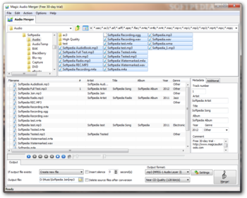 Magic Audio Merger screenshot