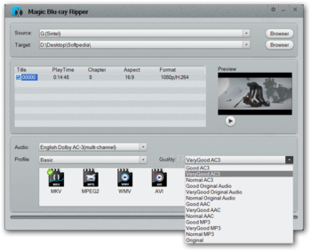 Magic Blu-ray Ripper screenshot 2