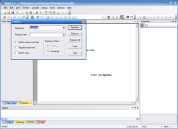 Magic C++ .NET screenshot 2