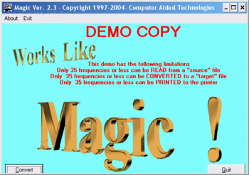 Magic screenshot