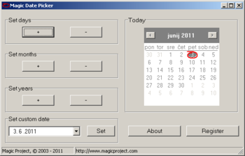 Magic Date Picker screenshot