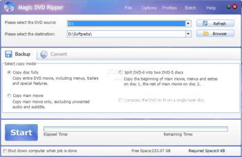 Magic DVD Ripper screenshot