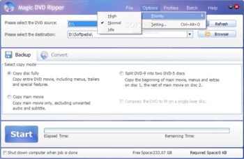 Magic DVD Ripper screenshot 2