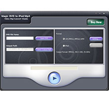 Magic DVD to iPod/MP4 Video Rip/Convert Studio screenshot