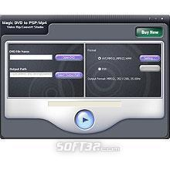 Magic DVD to PSP/MP4 Video Rip/Convert Studio screenshot 2