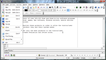 Magic Editor screenshot 2